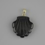 Shell pendant Agate 22x22xmm +- , length 30mm +-