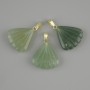Pendant Shell Jade 20x20xmm+- , length 28mm+-