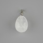 Pendant Raindrop Mountain Crystal 18x13mm+-, length 26mm+