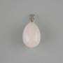Pendant Teardrop Pink Quartz 18x13mm +-, length 26mm +-