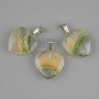 Pendant Heart (clear resin) 21×21×30mm+