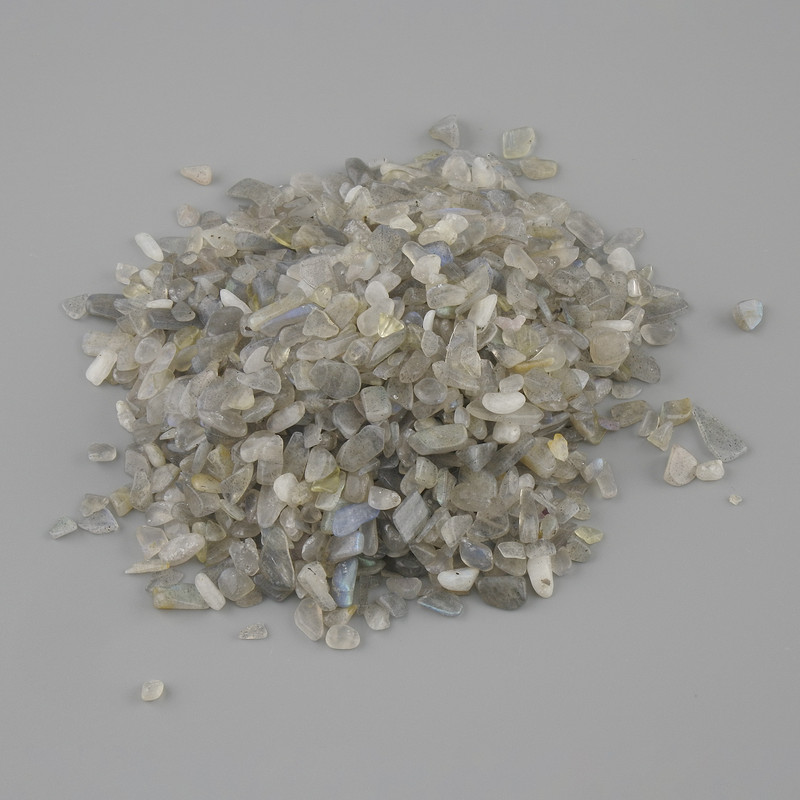 Natural stone Labradorite stone chip without a hole 2-8x2-5, 5mm+- packaged 100g (per 100g+-)