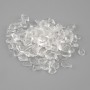 Natural mountain crystal stone chip, no-hole 9-18×7-13 mm ±, packed 100 g (per 100 g ±)
