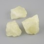 Untreated tinted quartz souvenir stone interior 35-49x22-36mm +- packaged 100 g (Price per 100 g)