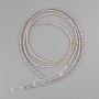 Natural freshwater pearl beads 4-4.5x3mm+-, length 38cm+-