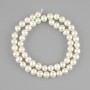Natural freshwater pearls beads 6.5-7.5, 5-7x6-7 mm +- , string length 36 cm +-