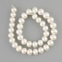 Freshwater pearl beads 10.5–12.5 mm, 40 cm ± on a string