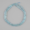 Topaz beads faceted cube, diameter 2x2, 5mm+- , length 39cm+-
