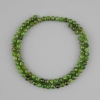 Diopside beads natural stone faceted bead, diameter 4mm +/- , length 37cm +/-
