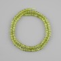 Chrysoprase beads faceted cube, diameter 4x4 mm +/-, length 39 cm +/-