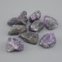 Natural unprocessed amethyst stone, diameter 28-40x20-25x14-22mm ± (assorted sizes) (Price per 100g)