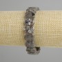 Bracelet ioperlite smooth links, diameter 14x10mm +/-, length 18cm +/-, stretch