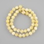 Yellow Agate beads faceted, diameter 8x7mm +/-, length 38cm +/- on a string