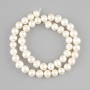 Freshwater pearls, diameter 8-9, 5x7, 5-8, 5mm ± on a thread, length 36cm+
