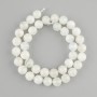 Adular beads smooth round bead, diameter 10–10, 5mm+-, length 38cm+- on a thread