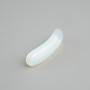 Bead Inlay Moonstone Opalite Curved Link with Holes 36x10x6 mm+
