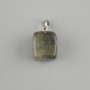 Totem pendant Labradorite bar 14x11x11mm +- , length 23mm +- assorted size