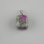 Totem pendant Zoisite, bar 14x11x11mm +- , length 23mm +- assorted sizes