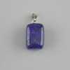 Totem pendant Lapis Lazuli block 14x11x11mm +- , length 23mm +-, assorted sizes