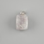 Pendant Totem Lepidolite bar 14x11x11mm +- , length 23mm +- assorted sizes