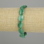 Malachite bracelet oval, diameter 14x10mm+-, length 18cm +- stretch