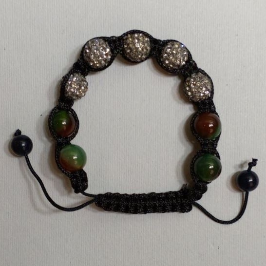 Adjustable cord bracelet