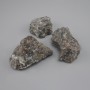 Gabbro natural unprocessed stone, diameter 58-62x46-52 mm ± (assorted sizes) (Price per 100 g)