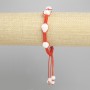 Bracelet with freshwater pearls, diameter 10x9mm +- on a drawstring