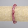 Tourmaline bracelet cube, diameter 7-8 mm +-, length 18 cm +/- stretch