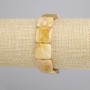 Coral pebble bracelet square, diameter 15mm±, length 18cm± stretch