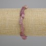 Tourmaline bracelet, unprocessed stone, diameter 4-10x5, 5-8mm+-, length 18cm +- stretch