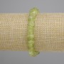 Bracelet Chrysoprase chips, diameter 6-11x2-6mm +/-, length 18cm +/- stretch