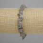 Labradorite chips bracelet, diameter 6-12x1.5mm +/-, length 18cm +/- stretch