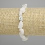 Adularia bracelet tumbled, diameter 10-12×10-11mm ±, length 18cm ± stretch