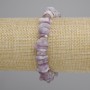 Lepidolite chip bracelet, diameter 10-14x3-5 mm +/-, length 18 cm +/- stretch