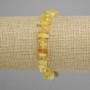 Bracelet made of tumbled citrine rough, diameter 8-11x3-6 mm +- , length 18 cm +- stretch