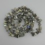 Labradorite beads, chips, diameter 7-18x3-8mm +- , length 78cm +-