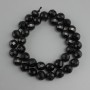 Tourmaline beads faceted bead, diameter 10mm +/-, length 38cm +/-