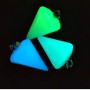 Pendant 'Pendulum' glows with natural stone Onyx 14x22x30+-mm blue