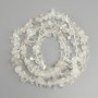 Rock crystal beads, crystal chips, diameter 10–21x3–12mm ±, length 78cm ± on a string
