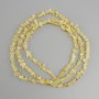 Citrine chip beads, diameter 4-7, 5×2-3, 5mm ±, length 80cm ± on a thread