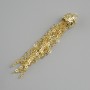 Price per 1 pc. Pendant Chain links gold-colored metal, diameter 8mm +/-, length 50mm +/-