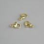 Price per 1 pc. Lobster clasp, diameter 15x8 mm, metal color gold-tone