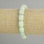 Jadeite bracelet barrel beads, diameter 11×9mm ±, length 18cm ± stretch