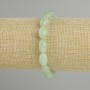 Jadeite bracelet “seed” grain, diameter 12, 5x8mm +/-, length 18cm +/- stretch