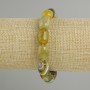 Agate bracelet barrel-shaped, diameter 14x10mm +- , length 18cm +- stretch