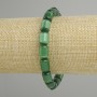 Green Cat's Eye bracelet cylinder, diameter 11×7, 5mm±, length 18cm± stretch