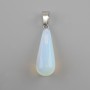 Pendant Drop Moonstone Opalite 10x26x36mm+
