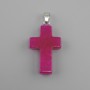 Turmaline cross pendant 18x26x34 mm+
