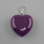 Heart Pendant Sugilite 20×20×28 mm+